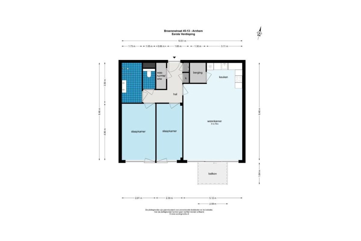 Broerenstraat 45 13, ARNHEM 30